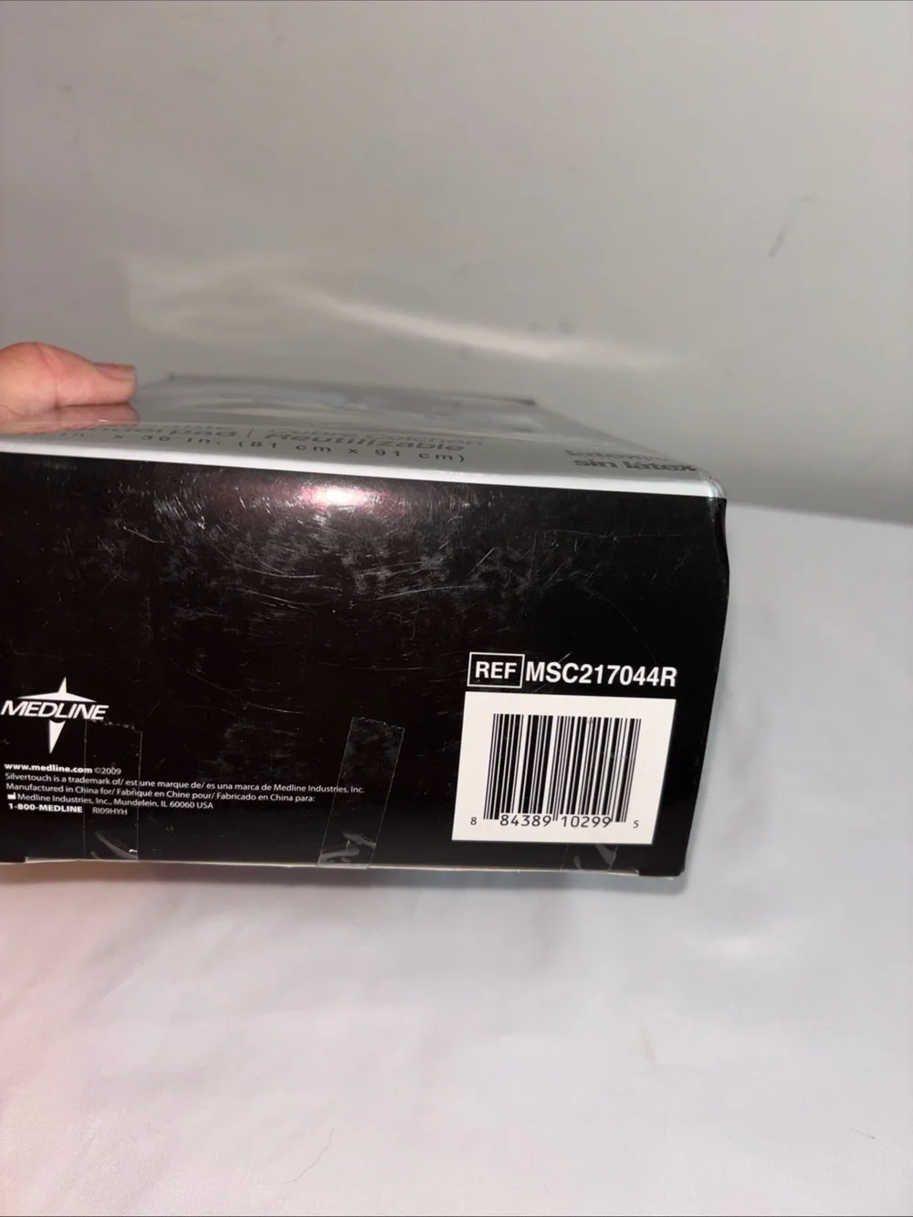 Silver Jeans Silvertouch Antimicrobial Underpad - Black Box with Blue Accents